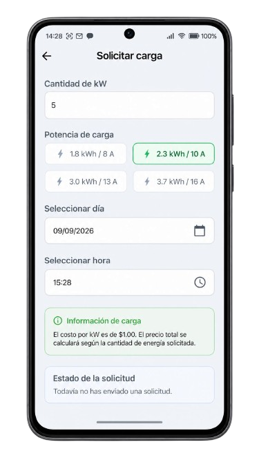 Solicitá tu carga